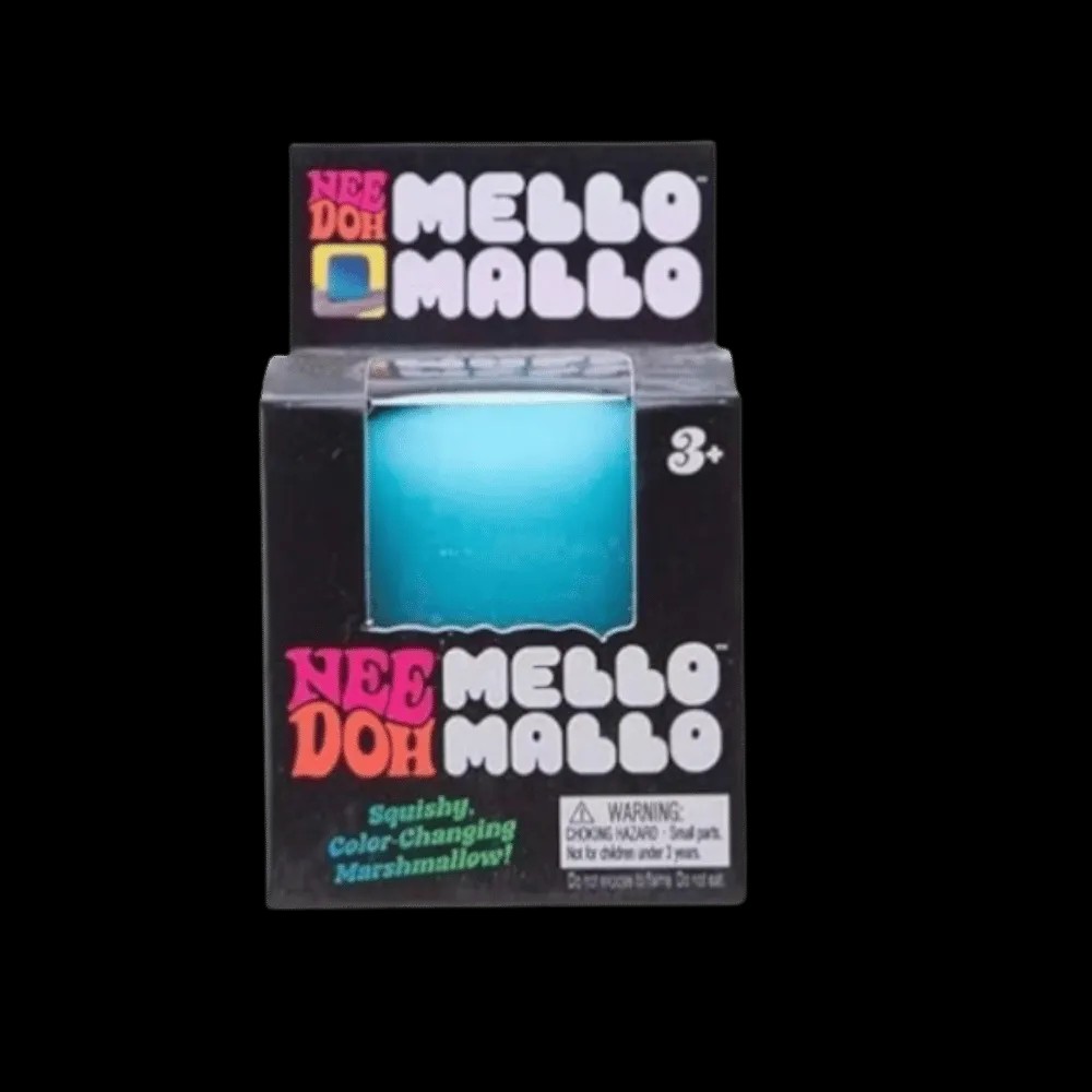 NeeDoh Mello Mallo Squishy Fidget Toy Blue - HypeFly India View 2