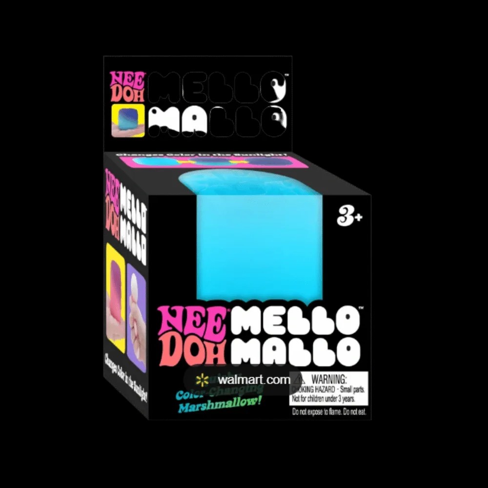 NeeDoh Mello Mallo Squishy Fidget Toy Blue - HypeFly India View 1