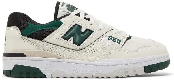 New Balance 550 'Sea Salt Pine Green' - HypeFly India View 1