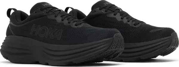 Hoka Bondi 8 Black  - HypeFly India View 2