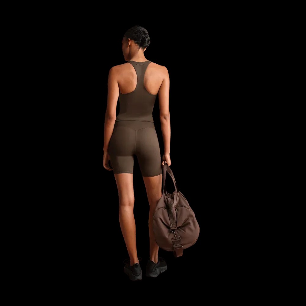 Nike X Skims Matte Women's Racerback Tank Top Dark Sepia - HypeFly India View 2