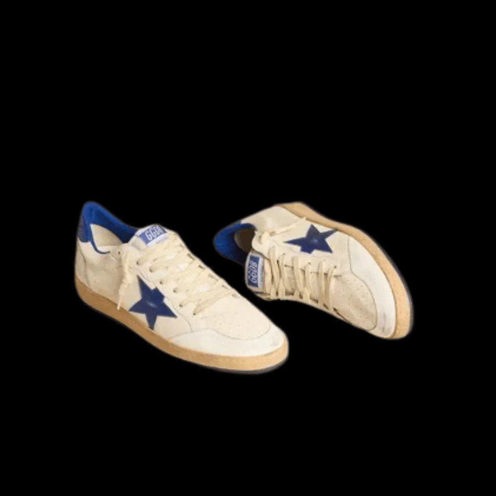 Golden Goose Ball Star 'White Black Blue' - HypeFly India View 2