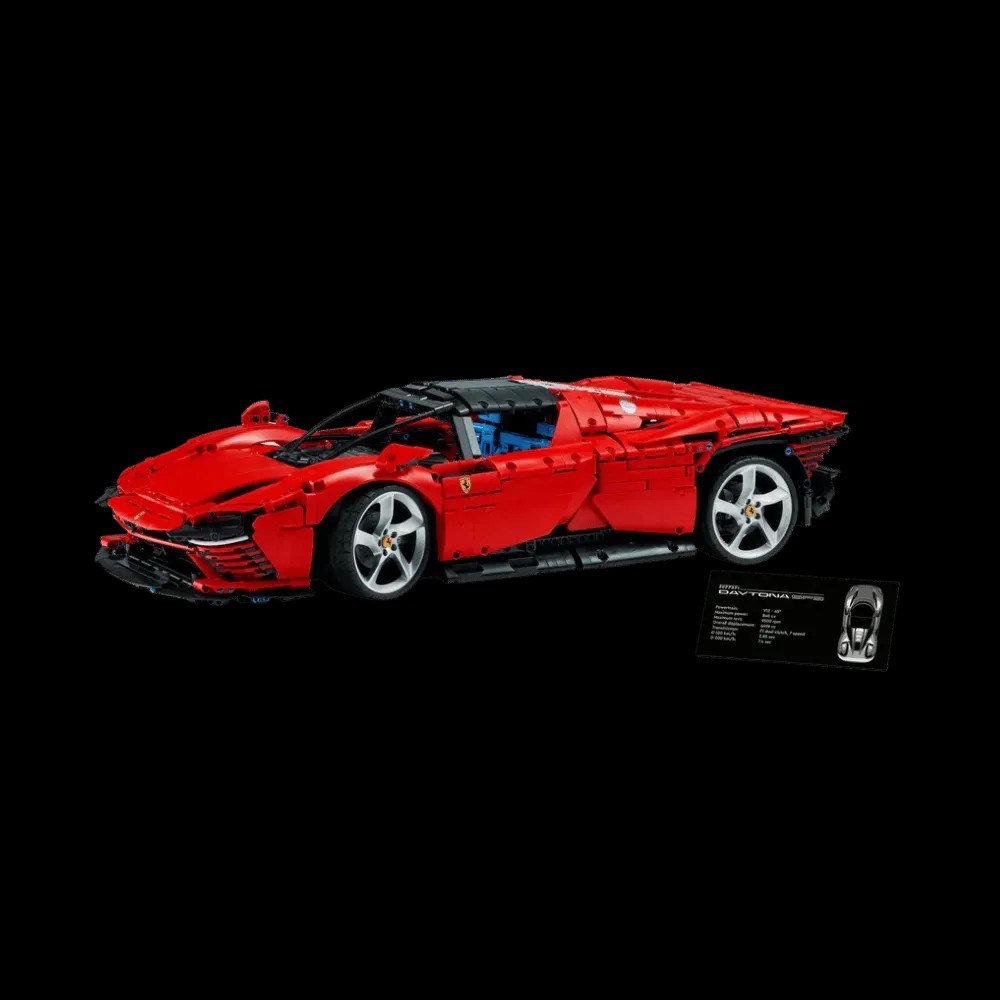 LEGO Technic Ferrari Daytona SP3 Set - HypeFly India View 2