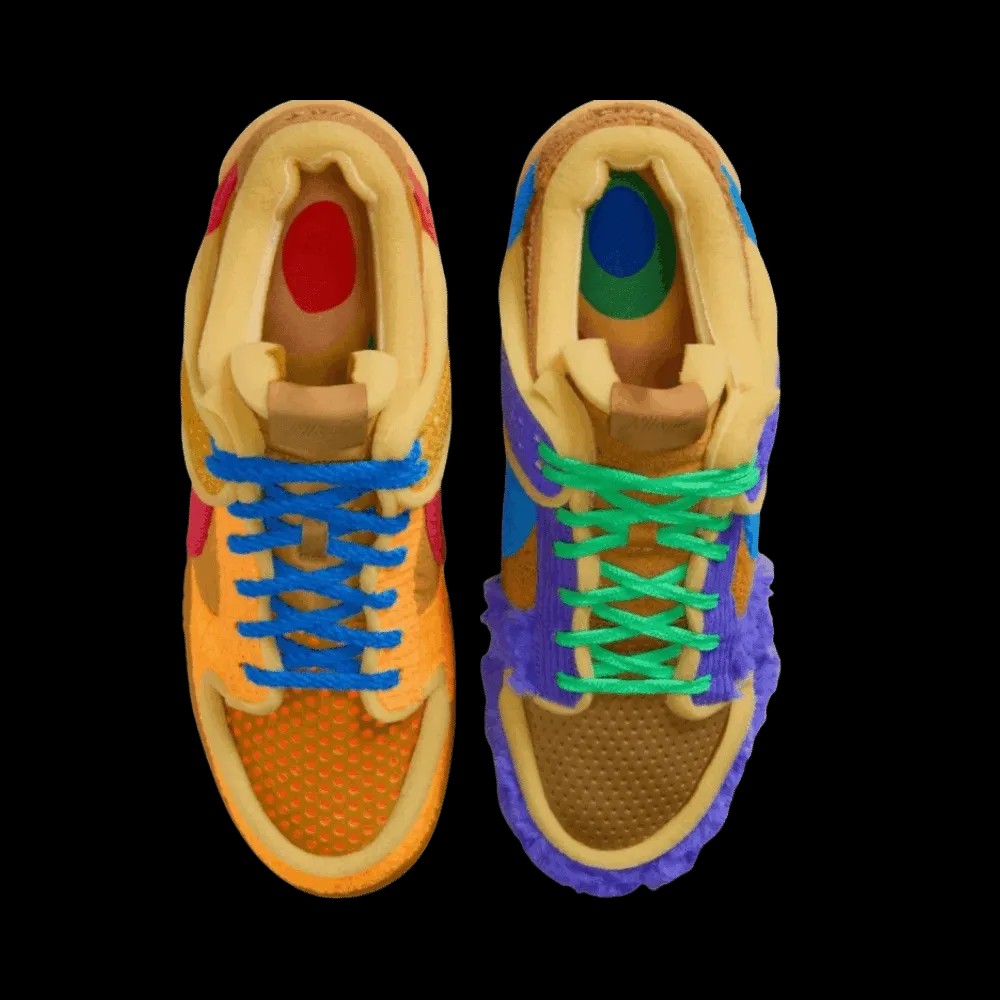 Nike Cactus Plant Flea Market x Dunk Low 'Swamp Sponge Pack - Psychic Purple' - HypeFly India View 4