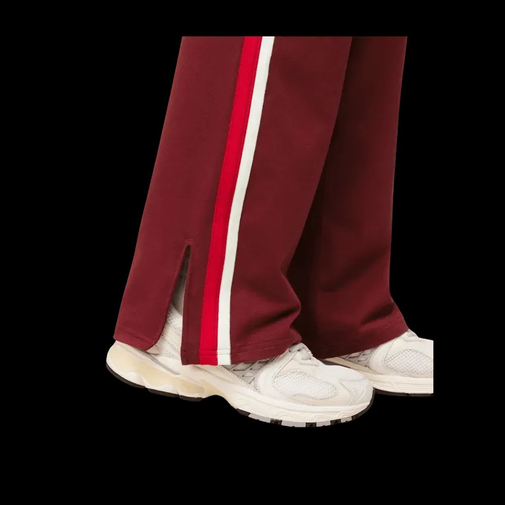 Gymshark Piping Wide Leg Pant Sets Red - HypeFly India View 2