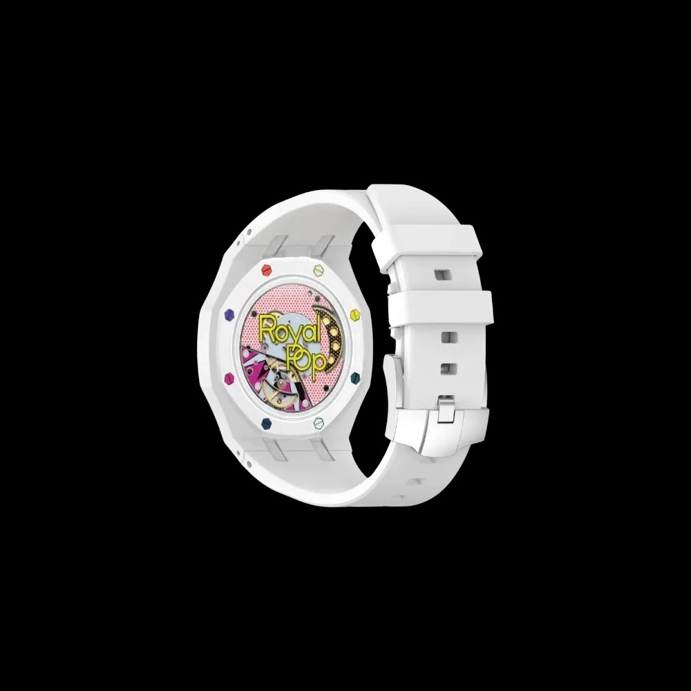 Royal Pop Unofficial Watch Strap - Huit Blanc - HypeFly India View 4