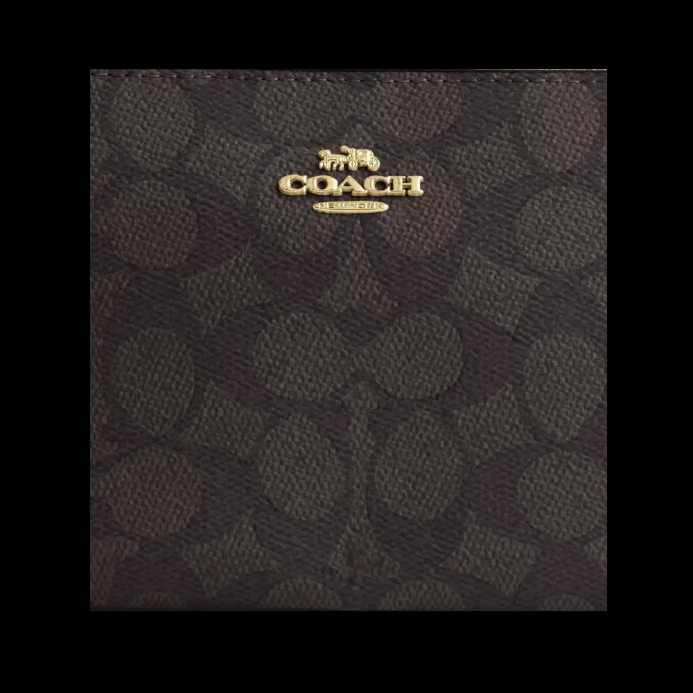 Coach Nolita 19 In Signature Canvas Walnut Black - HypeFly India View 3