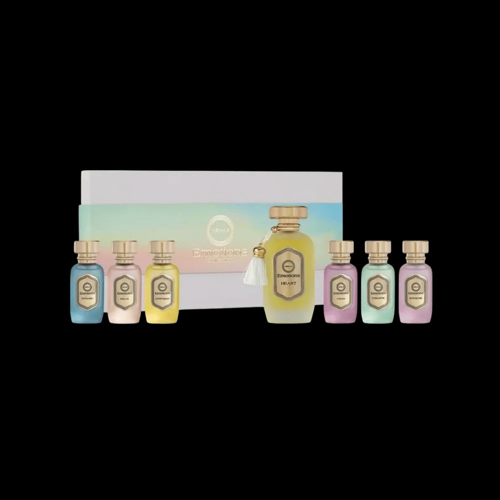 Armaf Emotions Heart Eau de Parfum Unisex Gift Set - 7 Fragrances Blend of Emotions - HypeFly India View 4