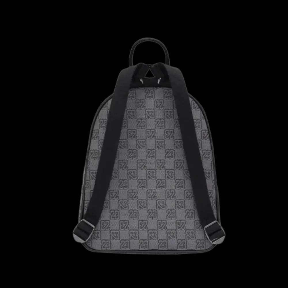 Jordan Monogram Mini Backpack (8L) - Dark Smoke Grey - HypeFly India View 2