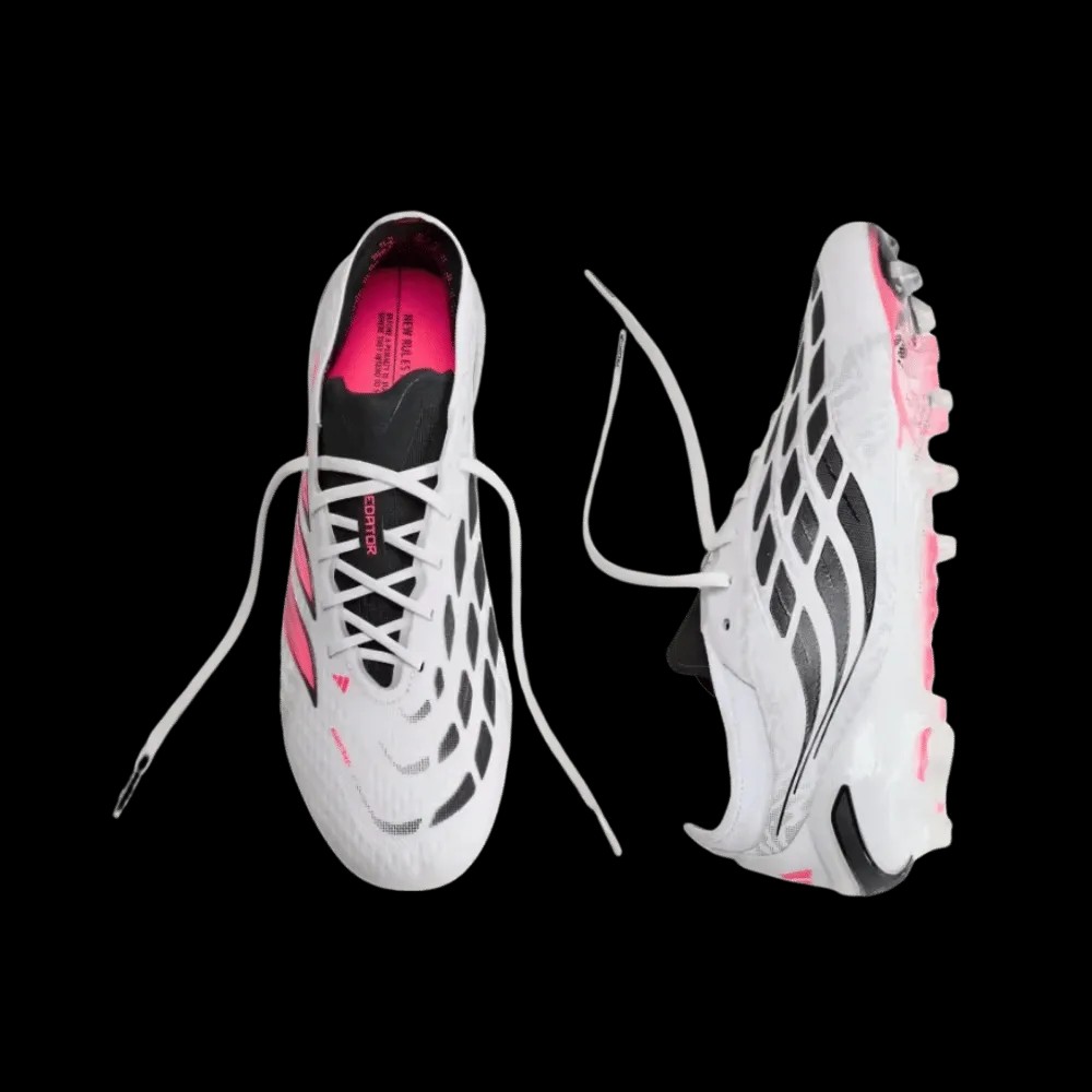 Adidas Predator Elite Artificial Ground Soccer Cleats Cloud White  - HypeFly India View 4