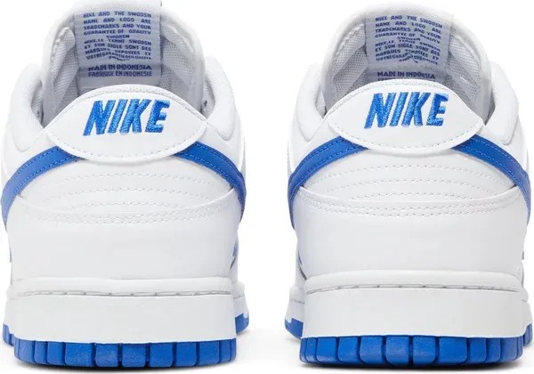 Dunk Low 'White Hyper Royal' - HypeFly India View 3