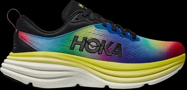 Hoka Bondi 8 Black Multi - HypeFly India View 1