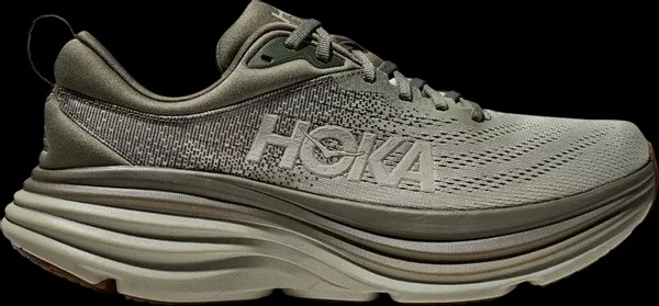 Hoka Bondi 8 'Slate Barley' - HypeFly India View 1