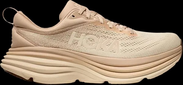 Hoka Bondi 8 Shifting Sand / Vanilla - HypeFly India View 1