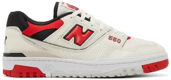 New Balance 550 'Sea Salt True Red' - HypeFly India View 1