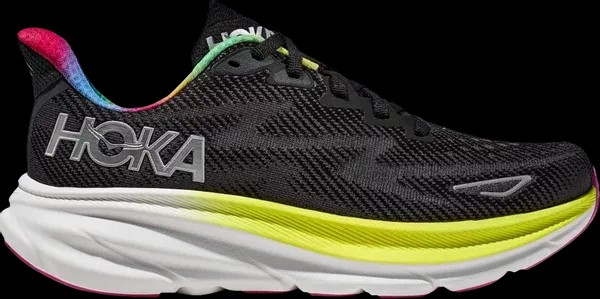 Hoka Clifton 9 Black/All Aboard  - HypeFly India View 1