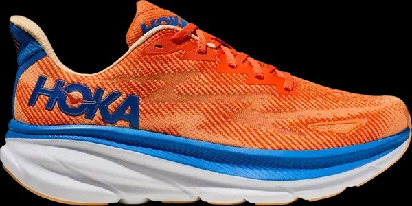Hoka Clifton 9 Vibrant Orange/Impala - HypeFly India View 1