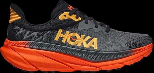 Hoka Challenger 7 Castlerock/Flame - HypeFly India View 1