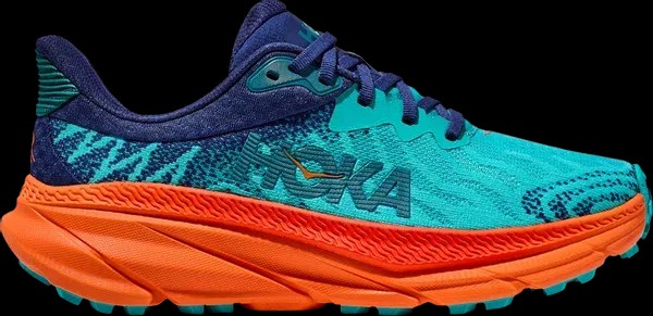 Hoka Challenger 7 Ceramic/Vibrant Orange - HypeFly India View 1