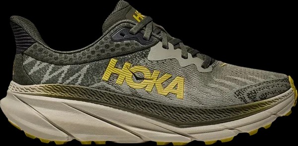Hoka Challenger 7 Olive Haze/Forest Cover - HypeFly India View 1
