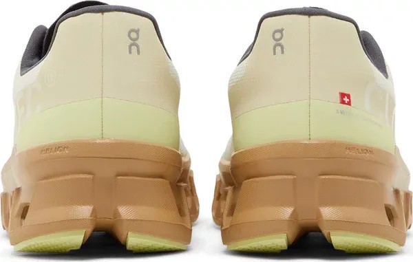 Cloud Monster Dune Cream On Running - HypeFly India View 3