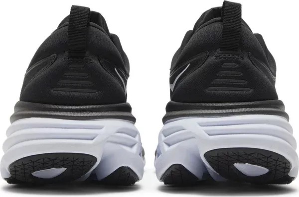 Hoka Bondi 8 Black White - HypeFly India View 3