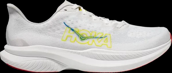Hoka Mach 6 White Nimbus Cloud  - HypeFly India View 1