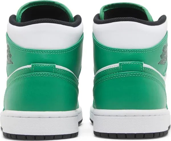 Air Jordan 1 Mid 'Lucky Green' - HypeFly India View 3