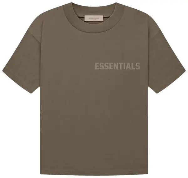 Fear of God Essentials Short-Sleeve T-Shirt 'Wood' - HypeFly India View 1