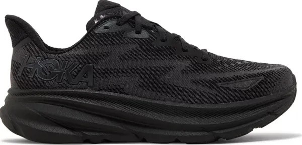 Hoka Clifton 9 Black - HypeFly India View 1