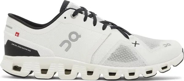 Cloud X 3 Ivory Black On Running - HypeFly India View 1