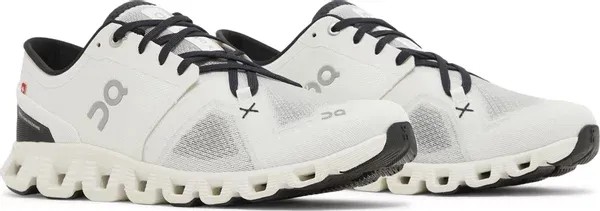 Cloud X 3 Ivory Black On Running - HypeFly India View 2