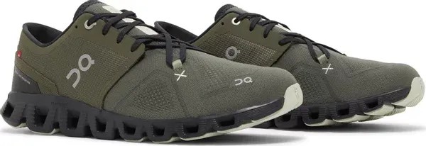 Cloud X 3 Olive Reseda On Running - HypeFly India View 2