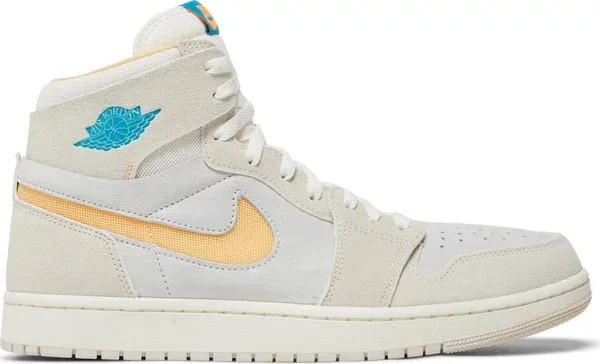 Air Jordan 1 High Zoom Comfort 2 'Light Orewood Citrus' - HypeFly India View 1