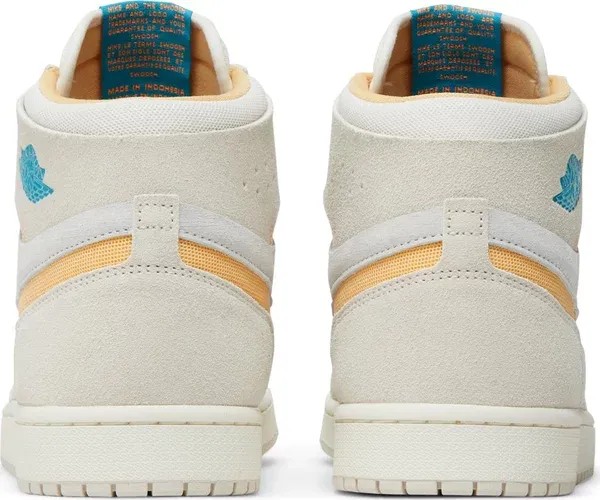 Air Jordan 1 High Zoom Comfort 2 'Light Orewood Citrus' - HypeFly India View 3