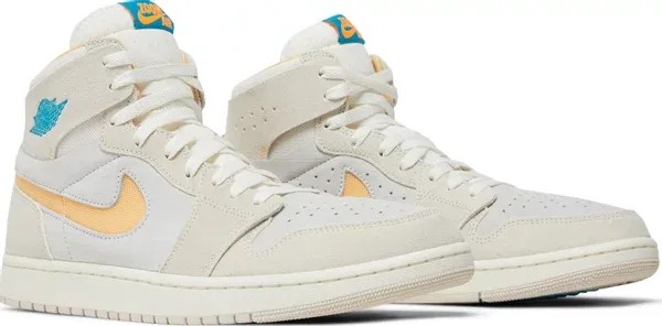 Air Jordan 1 High Zoom Comfort 2 'Light Orewood Citrus' - HypeFly India View 2
