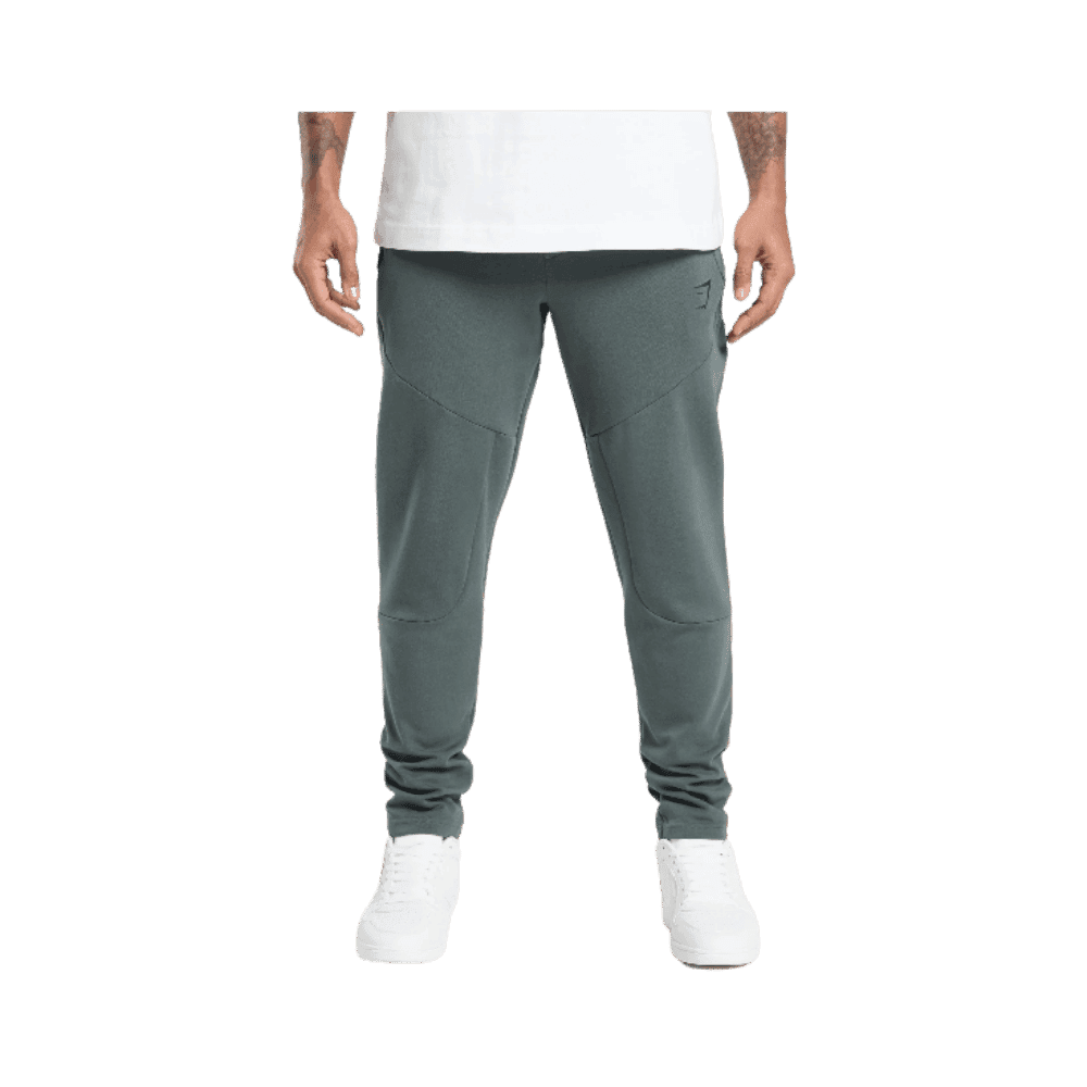  Gymshark Interlock Tech Joggers Slate Teal - HypeFly India View 1