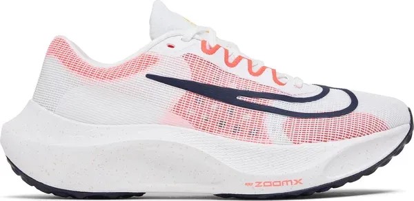 Zoom Fly 5 'White Bright Crimson' - HypeFly India View 1