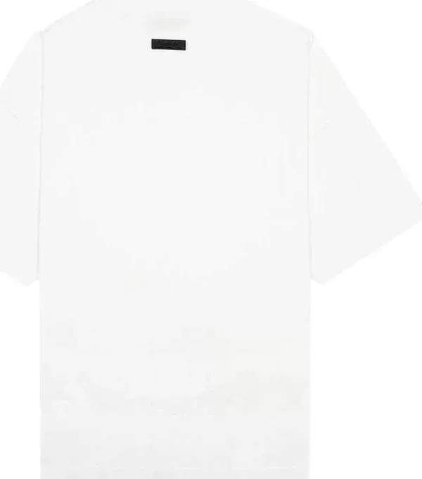 Fear of God Essentials Tee 'Cloud Dancer' - HypeFly India View 1