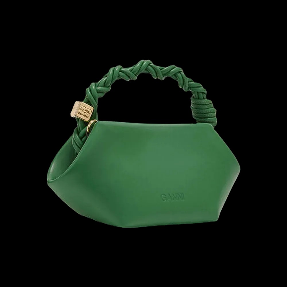 Ganni Green Mini Bou Bag	 - HypeFly India View 2