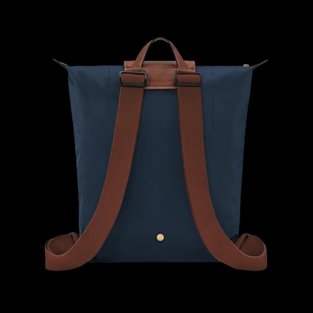 Longchamp Le Pliage Original M Backpack Navy - Recycled canvas - HypeFly India View 2