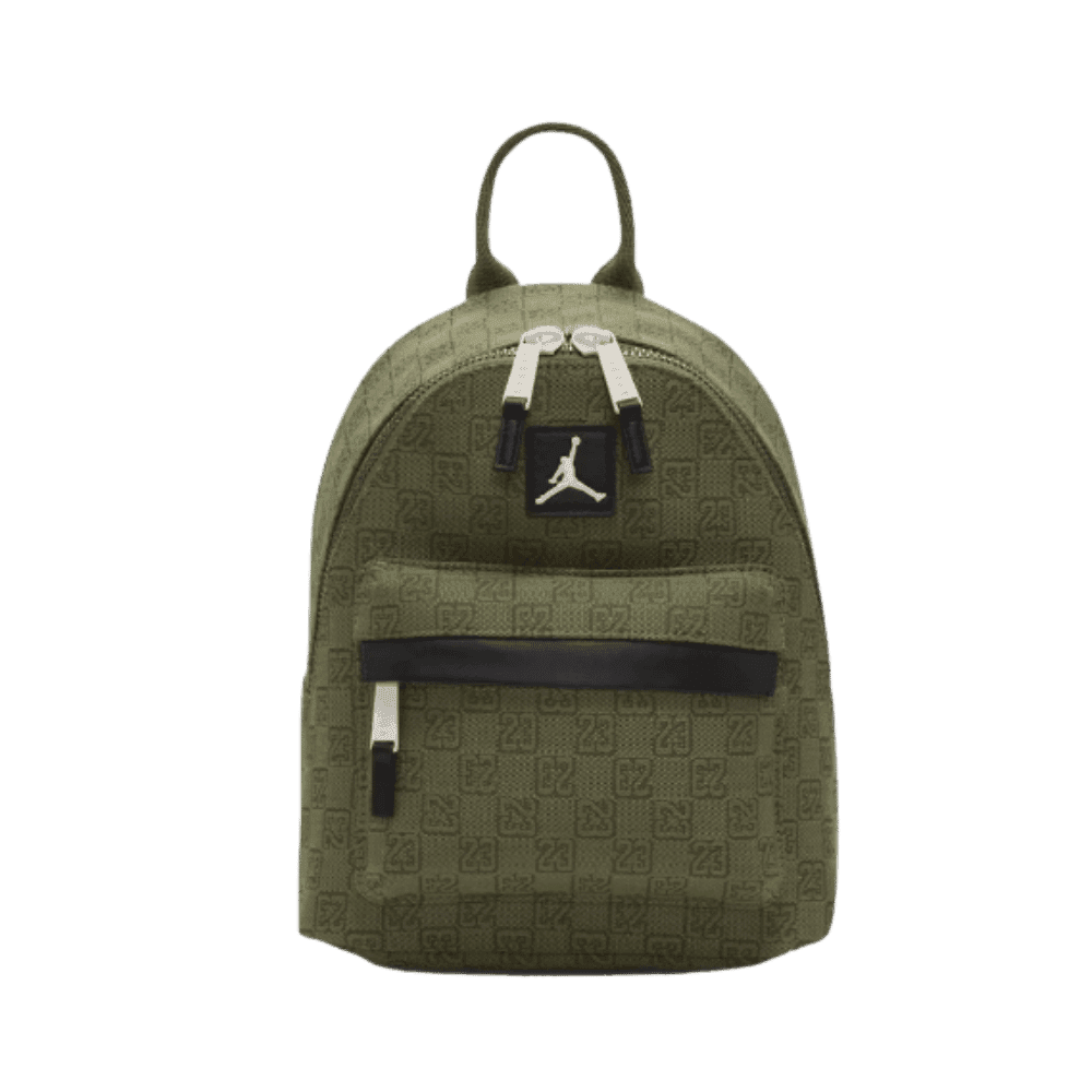 Jordan Monogram Mini Backpack (8L) - Green - HypeFly India View 1