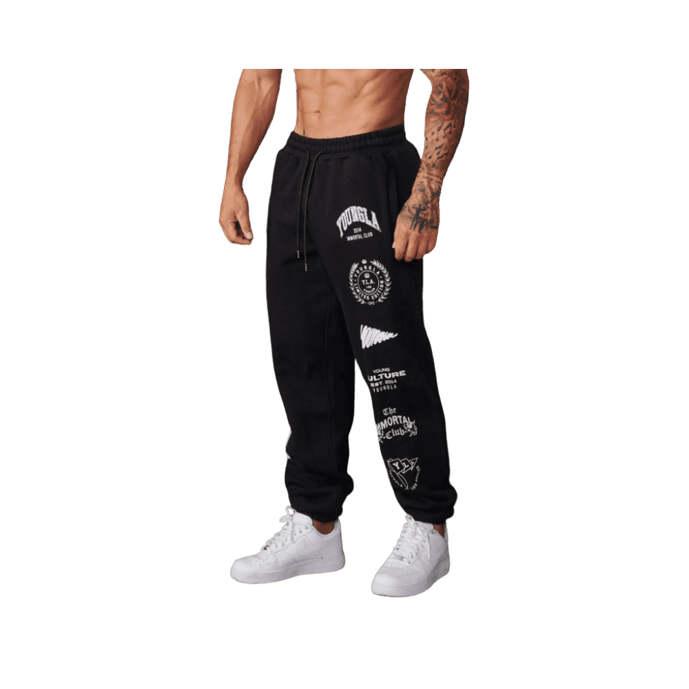 Young LA Immortal Killer Joggers Black - HypeFly India View 2