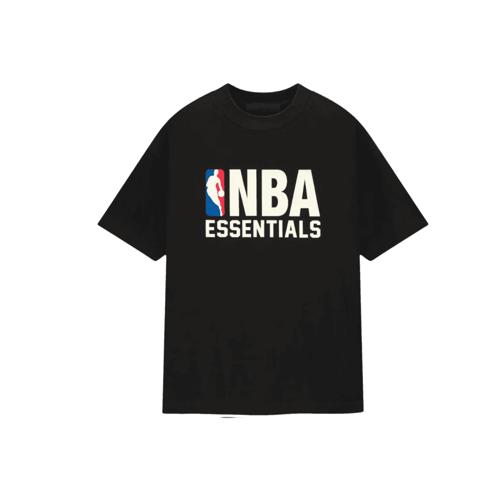 Fear of God Essentials NBA TeeBlack - HypeFly India View 1