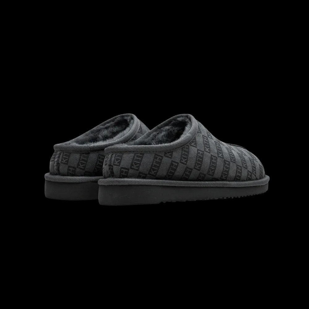 Kith Monogram Shearling Slippers - Stadium - HypeFly India View 4