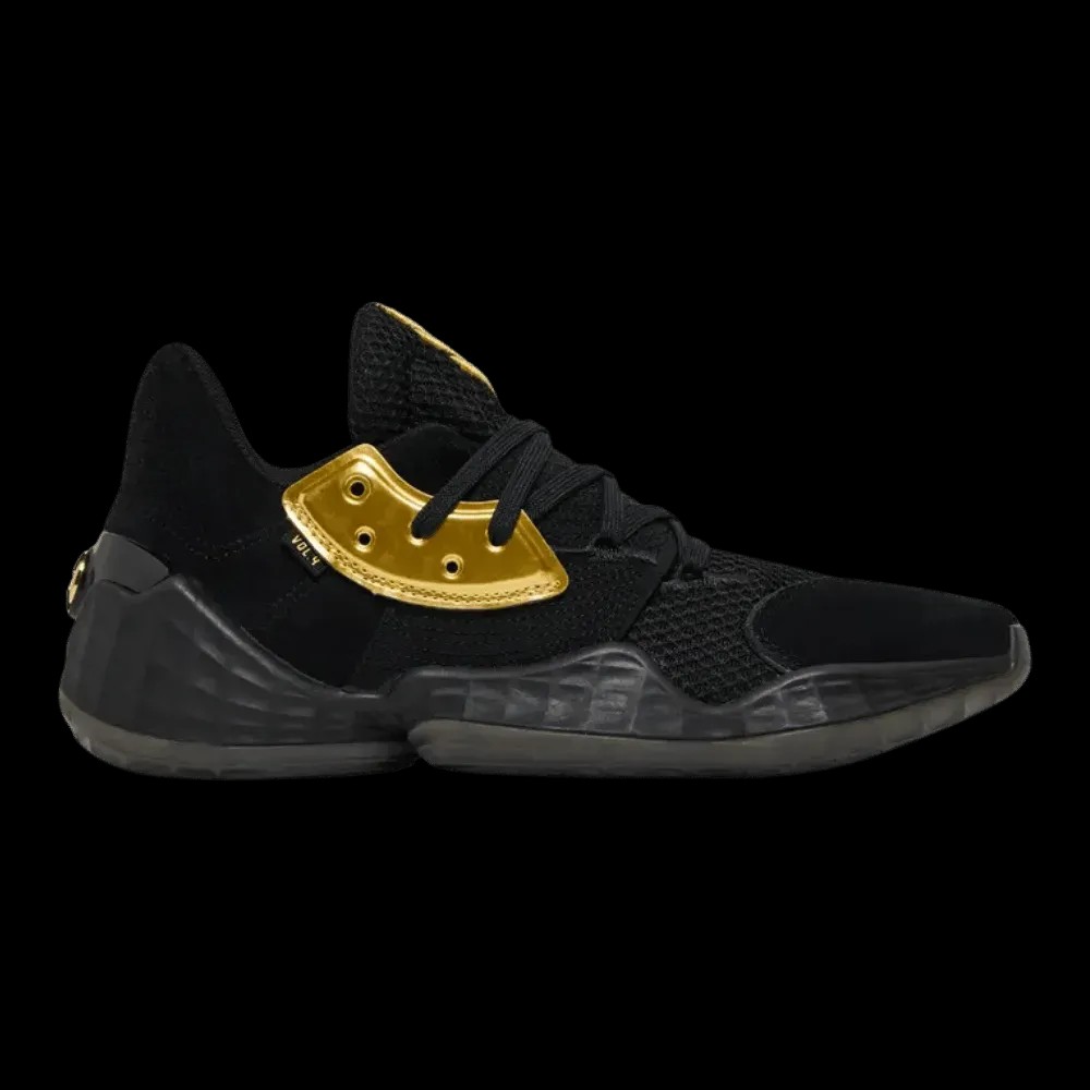 Adidas Harden Vol. 4 Gold Metallic - HypeFly India View 1