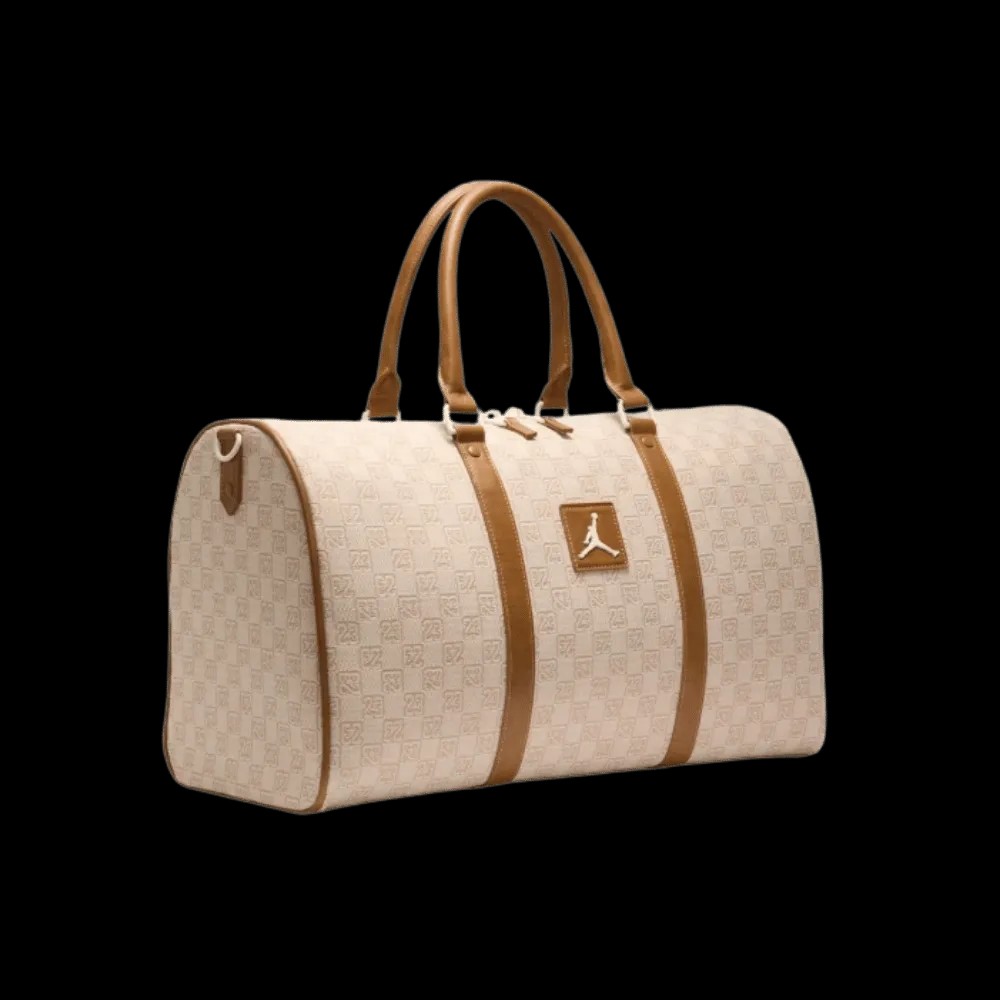 Jordan Monogram 25L Duffle Bag - Coconut Milk - HypeFly India View 2