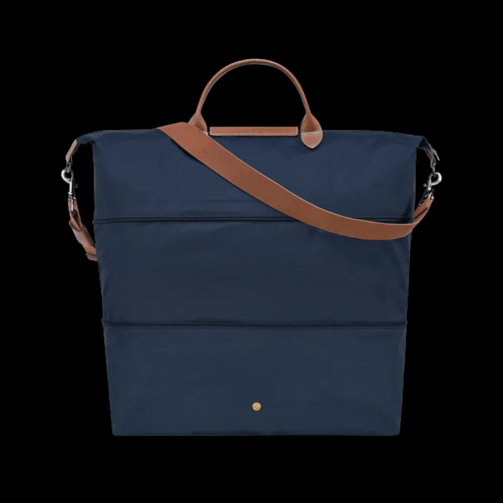 Longchamp Le Pliage Original Travel bag expandable Navy - Recycled canvas - HypeFly India View 4