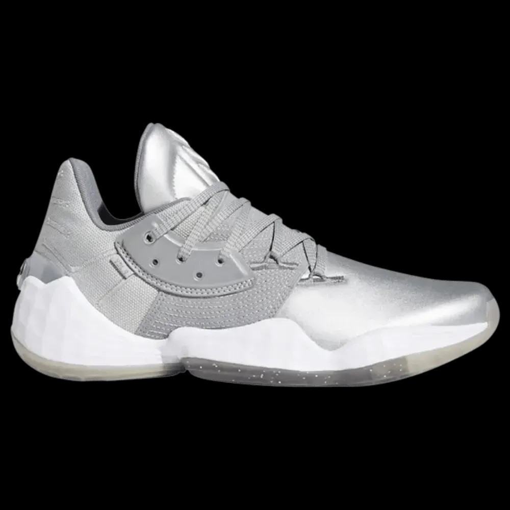Adidas Harden Vol. 4 'Silver Metallic' - HypeFly India View 1