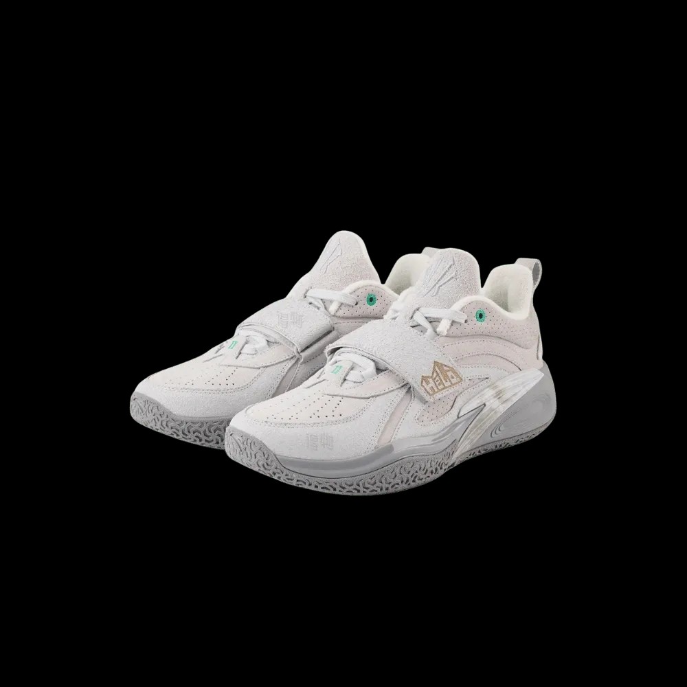 Anta KAI 1 “Grey Rock” White/Grey - HypeFly India View 2